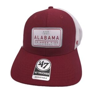 '47 Brand Alabama Crimson Tide Convoy Trucker Hat Cap Men's‎ Adjustable Snapback